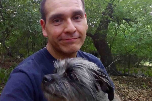 Edmond Ortiz with Ace