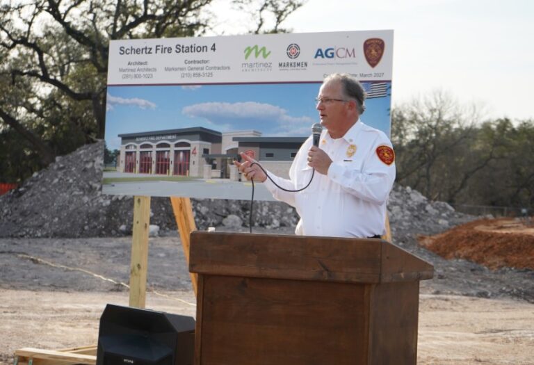 Construction starts on fourth Schertz fire station